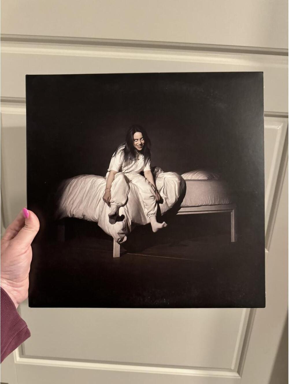 Billie Eilish When We All Fall Asleep Where Do We Go? 2019 Pale Yellow Vinyl LP